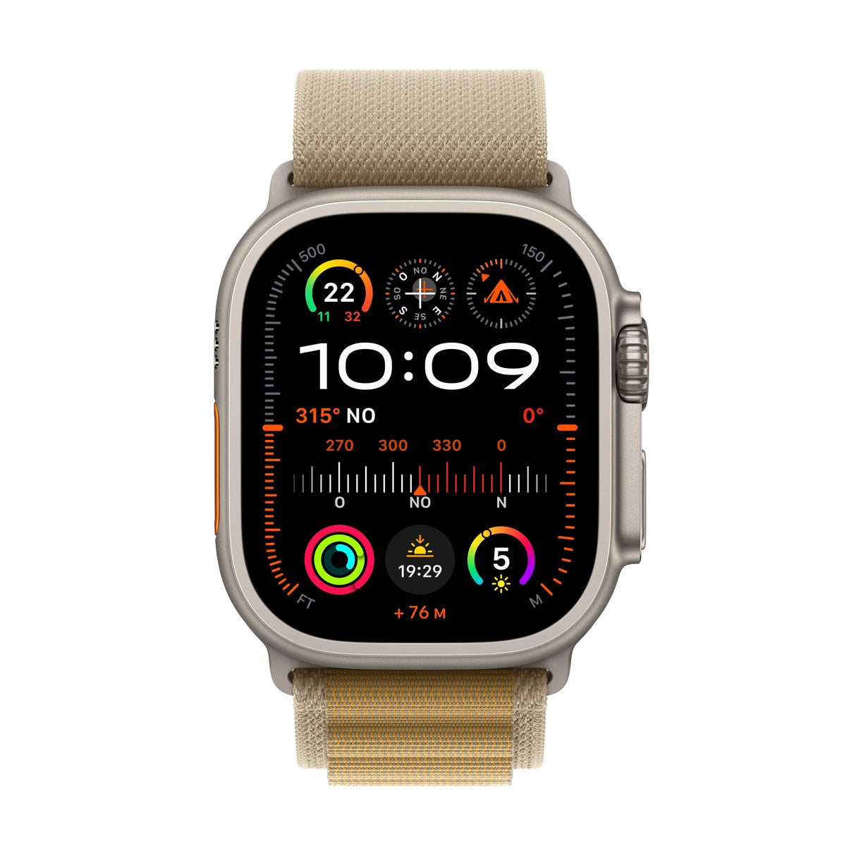 EAN 0195949581526 - Apple Watch Ultra 2 OLED 49 mm Digital 410 x 502 Pixeles Pantalla táctil 4G Titanio Wifi GPS (satélite) imagen 2
