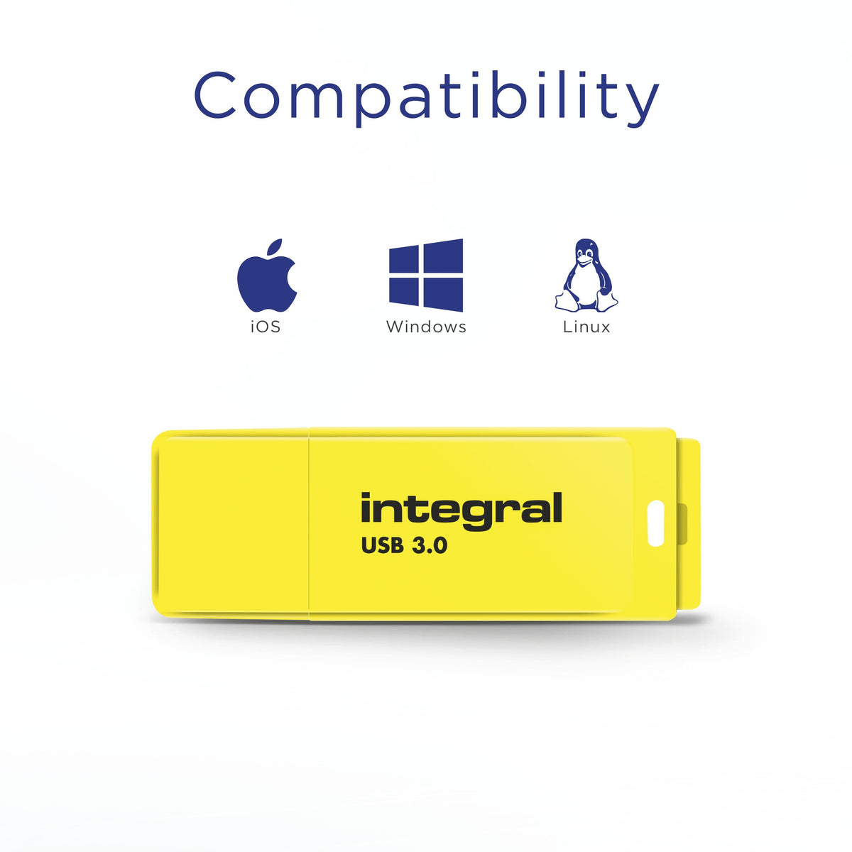 Memoria Usb 3.0 Neon Amarillo 32gb 10mb/S En É