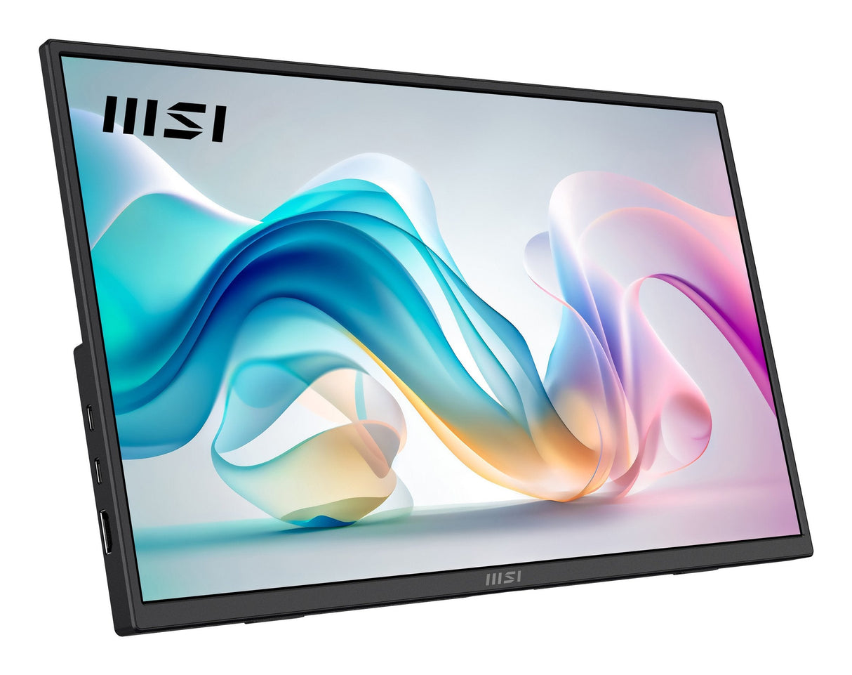 Msi Pro Mp165de E6, Monitor Led 39,6 Cm (15,6 Pulgadas), Negro, Fullhd, Ips, Hdmi, Usb-C, Altavoces 9s6-3pe50m-002