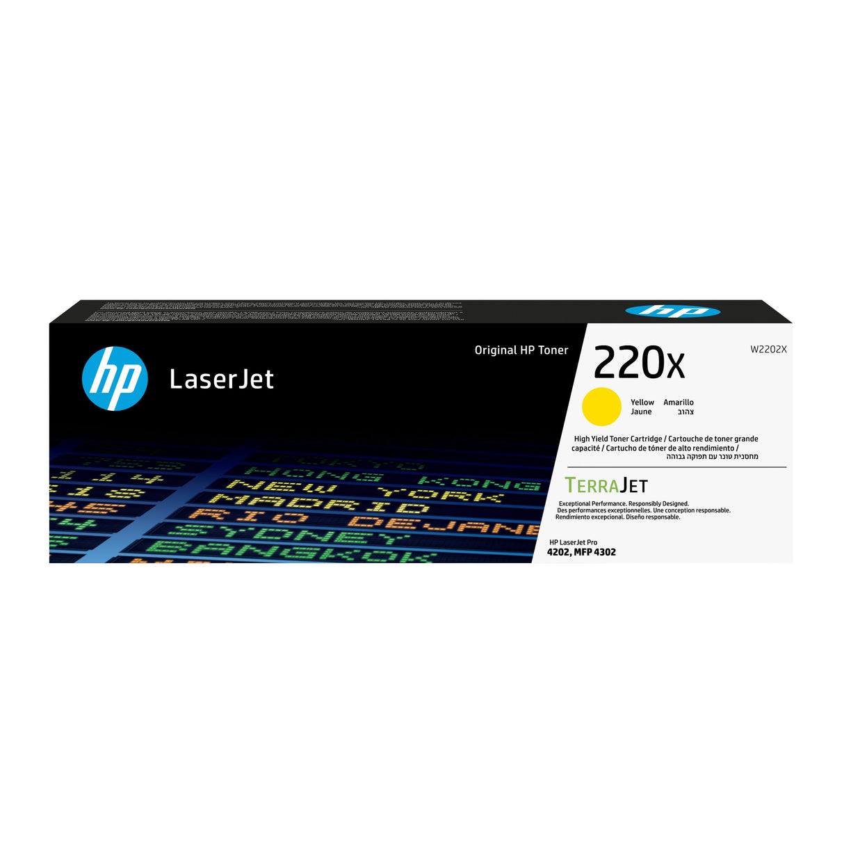EAN 0193808760310 - HP 220X Ylw LaserJet Toner Cartridge cartucho de tóner 1 pieza(s) imagen 1