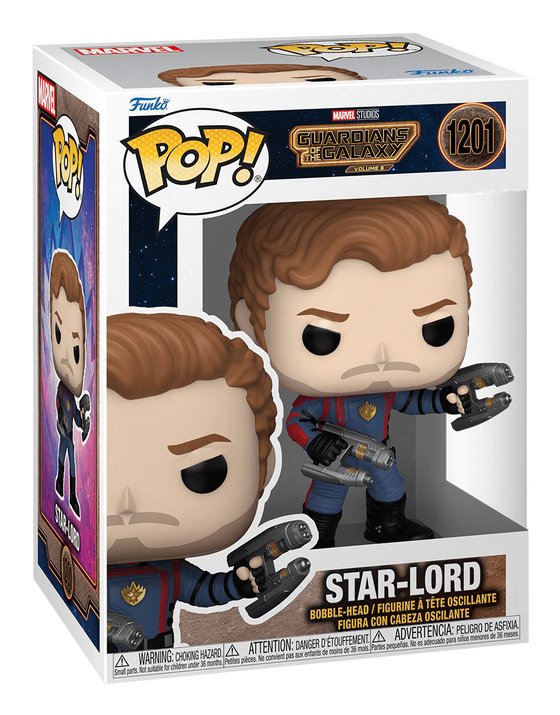 Funko Pop Marvel Guardianes De La Galaxia Star Lord 67508
