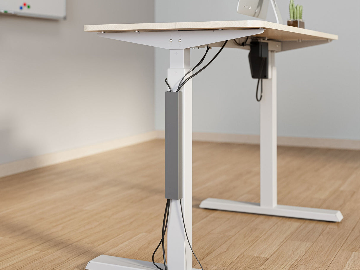 Equip 650864 Organizador De Cables Escritorio Bandeja De Cables Gris