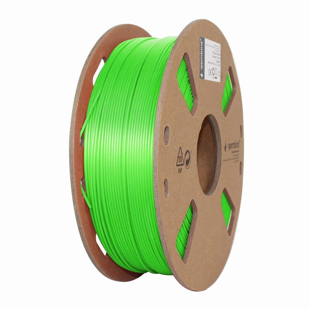 EAN 8716309103671 - Gembird 3DP-PLA+1.75-02-G material de impresión 3d Ácido poliláctico (PLA) Verde 1 kg imagen 2