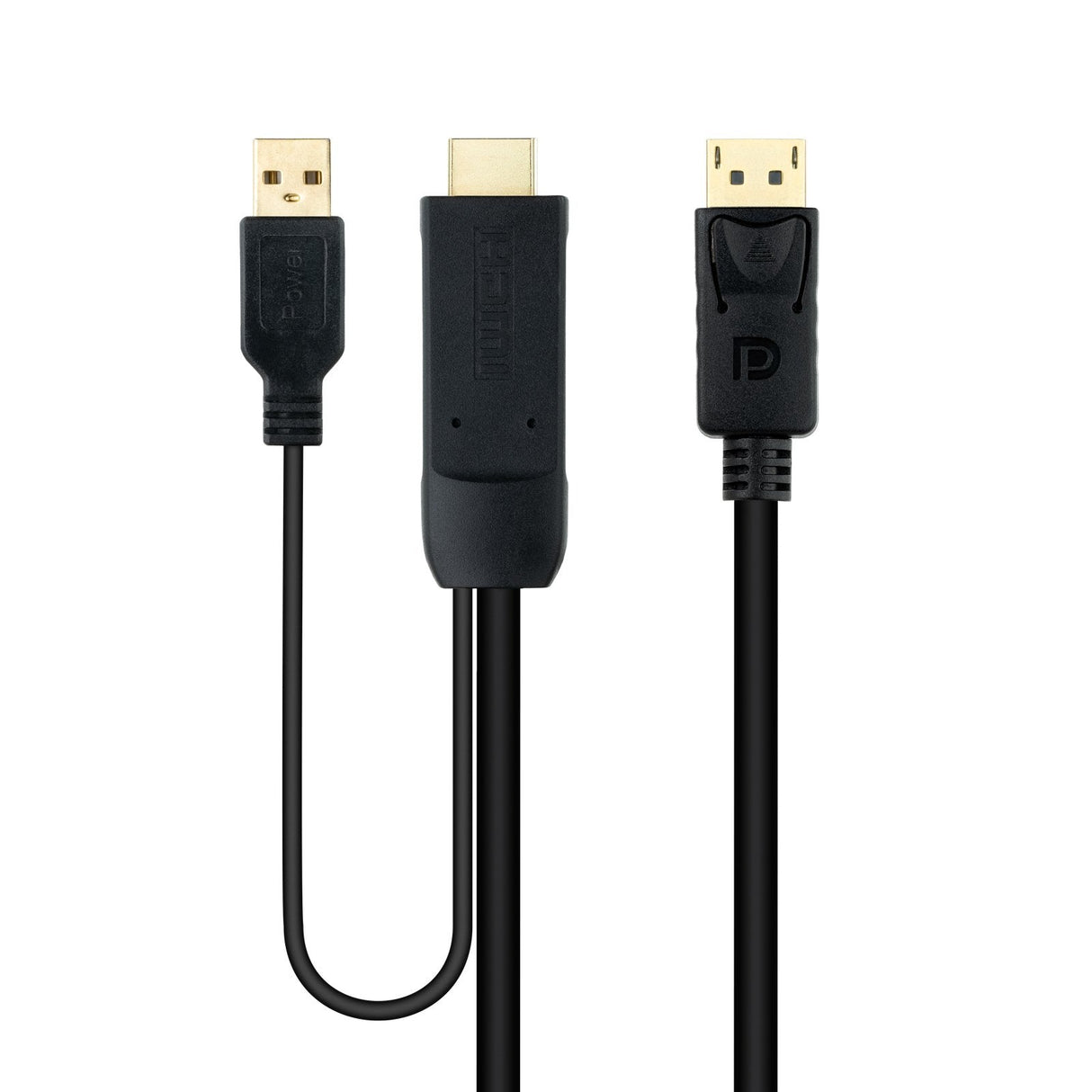 Cable Conversor Hdmi A Dp, Hdmi/M-Dp/M Negro 1.8 M