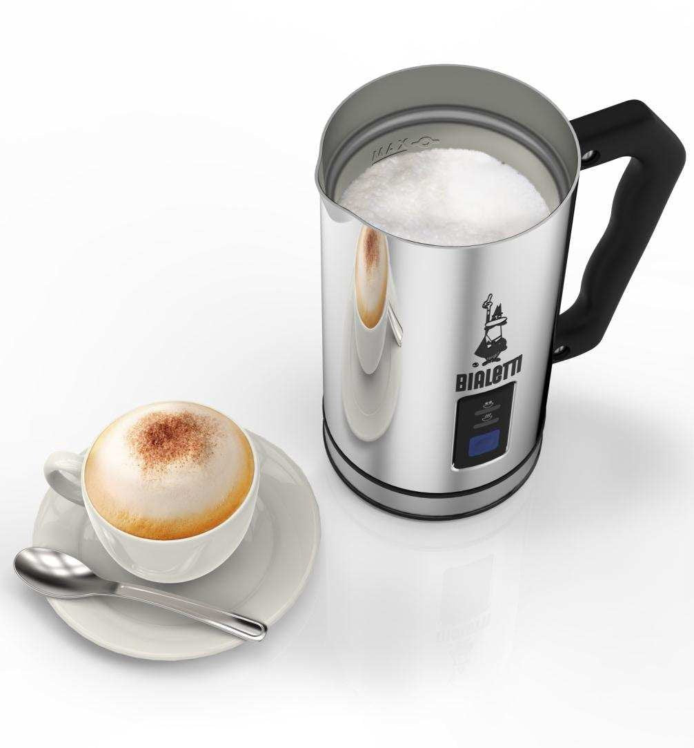 Espumador De Leche Bialetti Mk01 Automático Acero Inoxidable