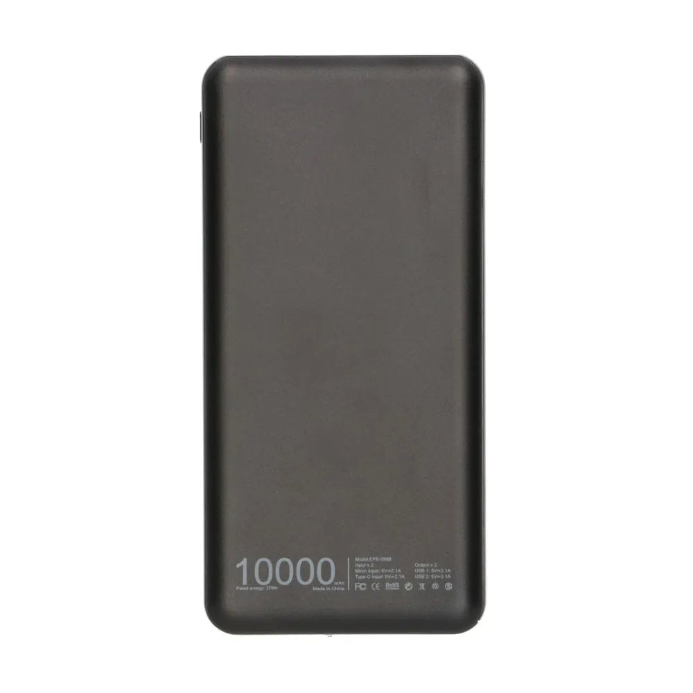 Extralink Epb-098b Batería Externa Polímero De Litio 10000 Mah Negro