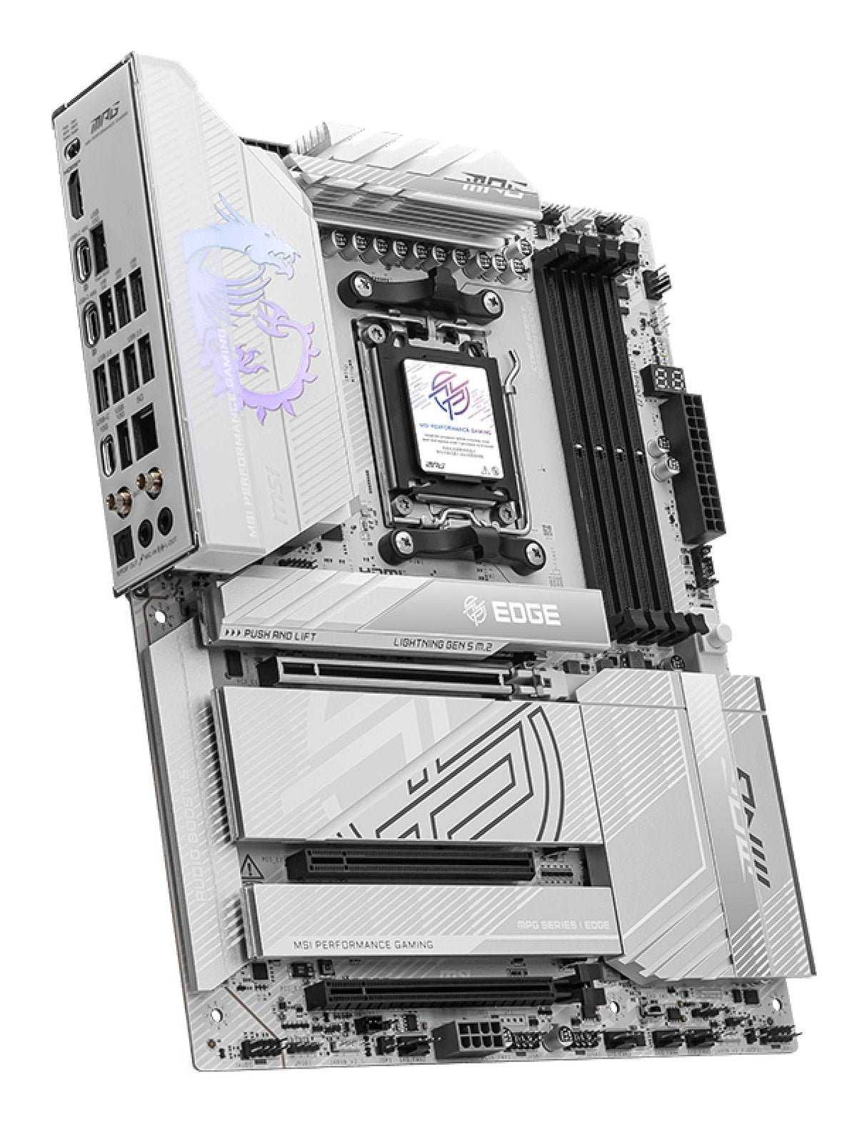 EAN 4711377290630 - MSI MPG X870E EDGE TI WIFI placa base AMD X870E Zócalo AM5 ATX imagen 4