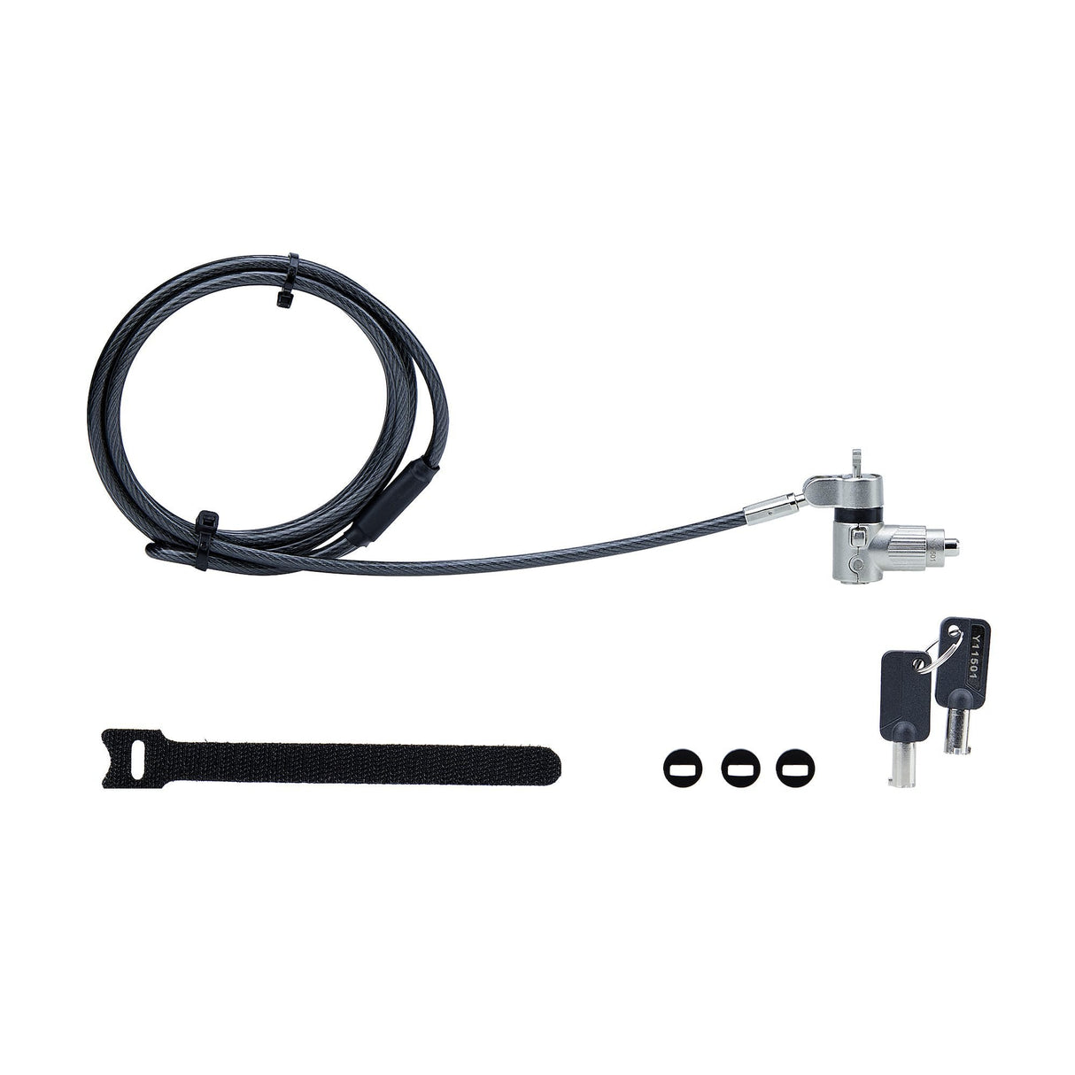 EAN 0065030908429 - StarTech.com UNIVKMKO-LAPTOP-LOCK cable antirrobo Negro 2 m imagen 11