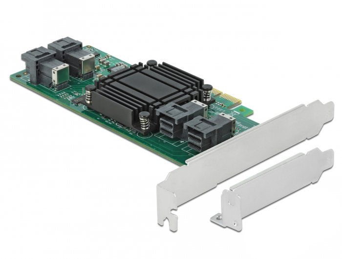 Delock 90585 Tarjeta Y Adaptador De Interfaz Interno Sff-8643, Controlador Pcie, Sff-8643, Femenino, Verde, 32 Gbit/S, 5 - 50 °C