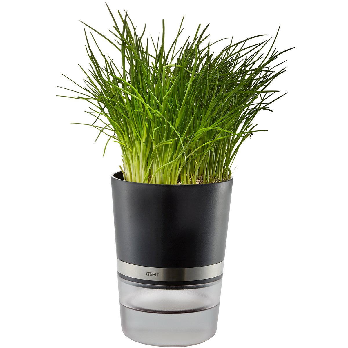 EAN 4006664189200 - GEFU BOTANICO Maceta para hierbas aromáticas Independiente Plástico, Acero inoxidable Negro imagen 3