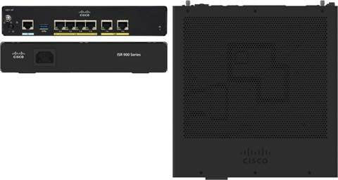 EAN 0889728172059 - Cisco C921-4P router Gigabit Ethernet Negro imagen 1