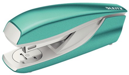 Leitz Grapadora Nexxt 5502 Wow - Eisblau-Metallic