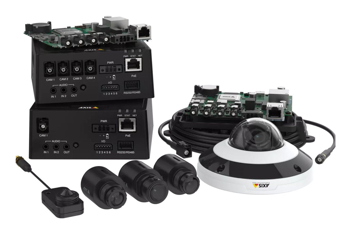 Cámaras De Seguridad Axis 02364-001 Y Montaje Para Vivienda Unidad De Sensor