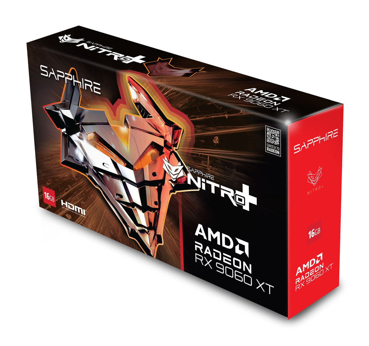 EAN 4895106296619 - Sapphire NITRO+ AMD Radeon RX 9060 XT GPU 8 GB GDDR6 imagen 6