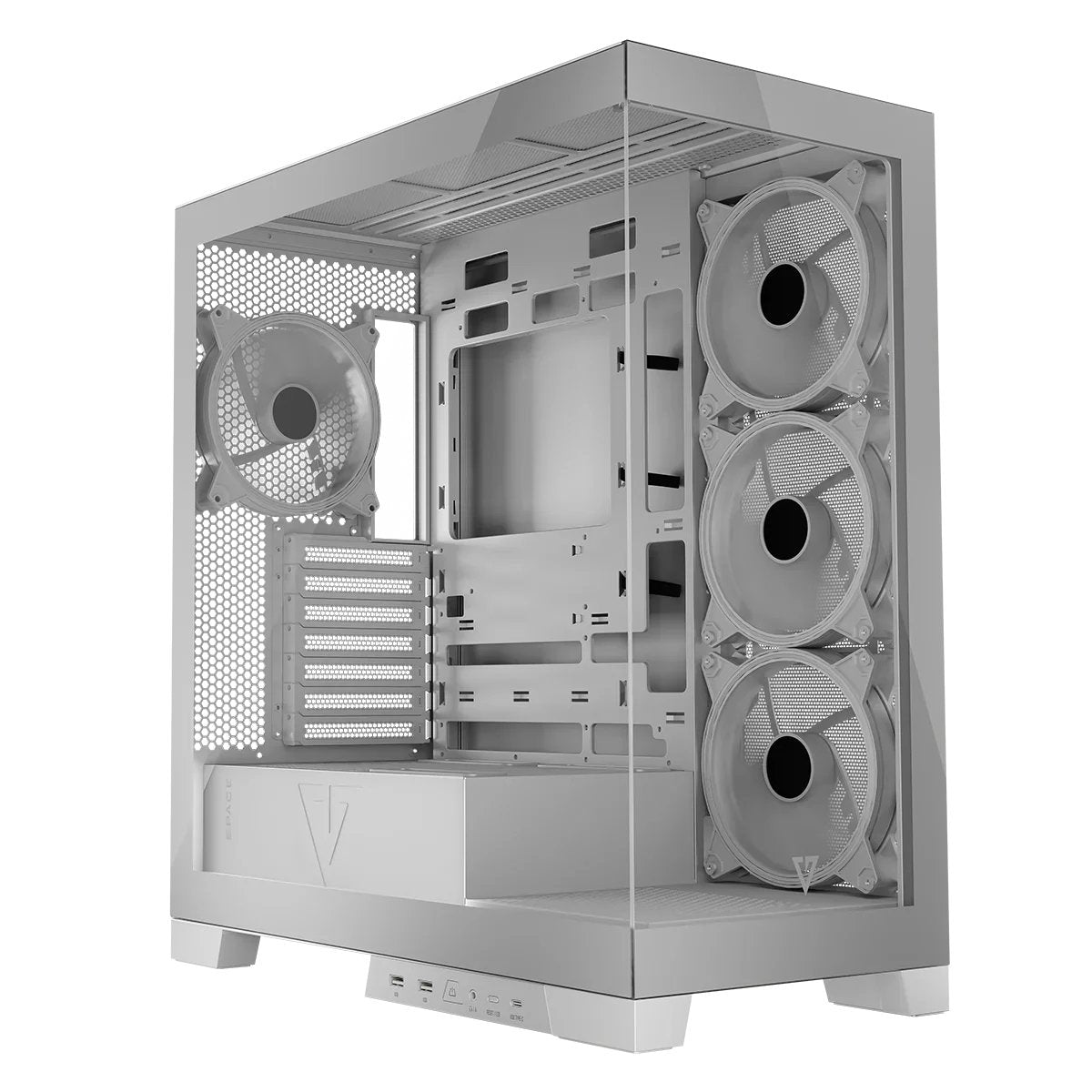 EAN 5903560981305 - Modecom Volcano SPACE APEX ARGB MIDI Midi Tower Blanco imagen 2