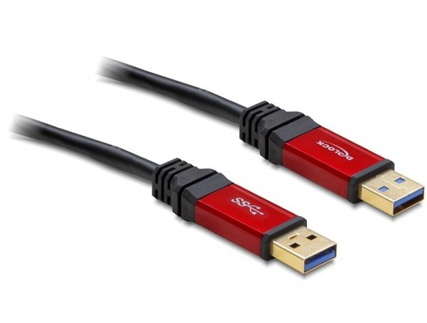 Delock Cable Usb 3.0 Typ-A Macho > Usb 3.0 Typ-A Macho 2 M Premium