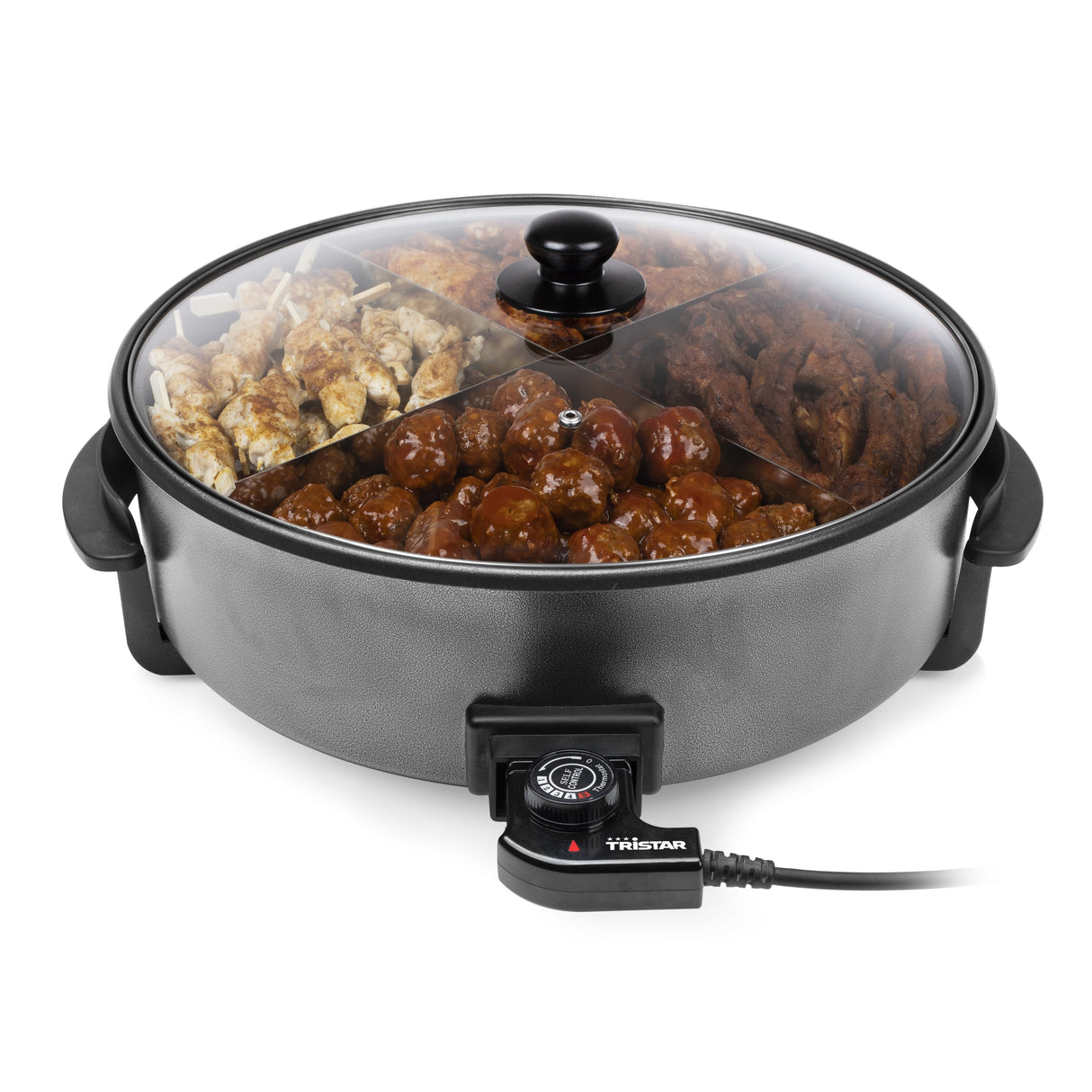 Paellera Eléctrica Tristar Pz-9145 Multifunción Xxl Ø40cm 1500w