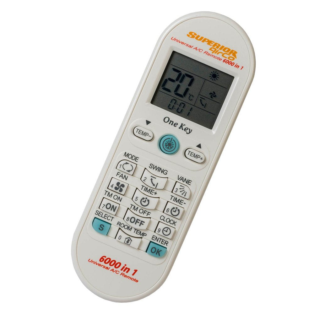 Mando Universal Aire Acondicionado, Superior Airco 6000 In 1