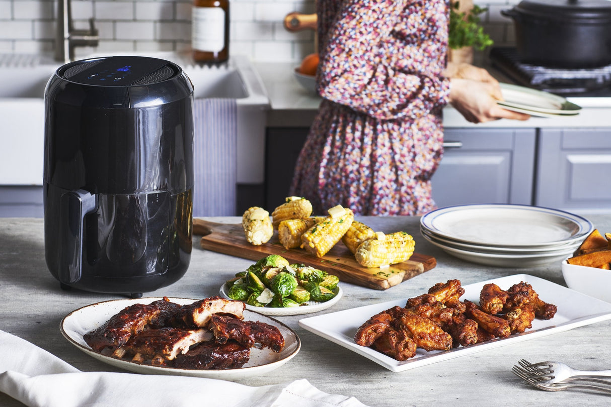 Tefal Easy Fry Compact Digital, Freidora De Aire Caliente Ey 3018