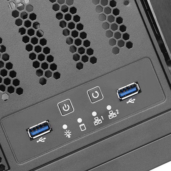 EAN 4710007229972 - Silverstone RM41-H08 Estante Negro imagen 3