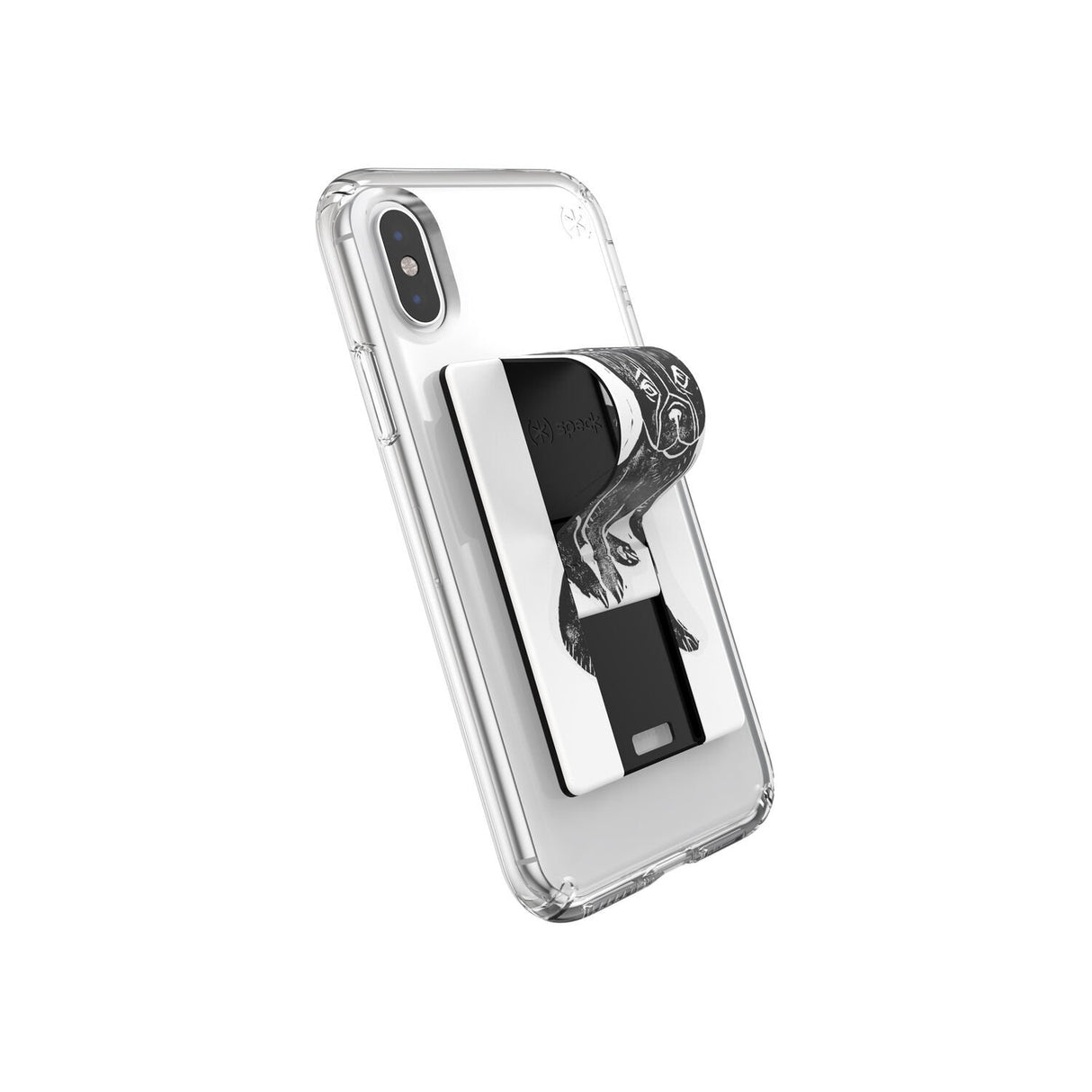 EAN 0848709071682 - Speck Grabtab Animal Kingdom Collection Soporte pasivo Teléfono móvil/smartphone Negro, Blanco imagen 1