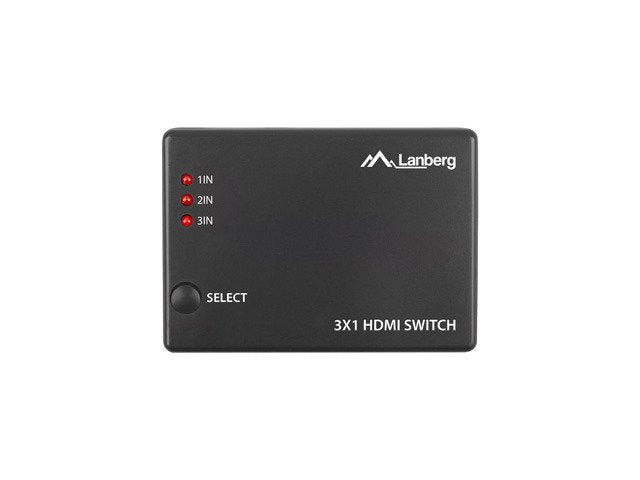 Lanberg Video Switch 3x Hdmi + Micro Usb Port Swv-Hdmi-0003