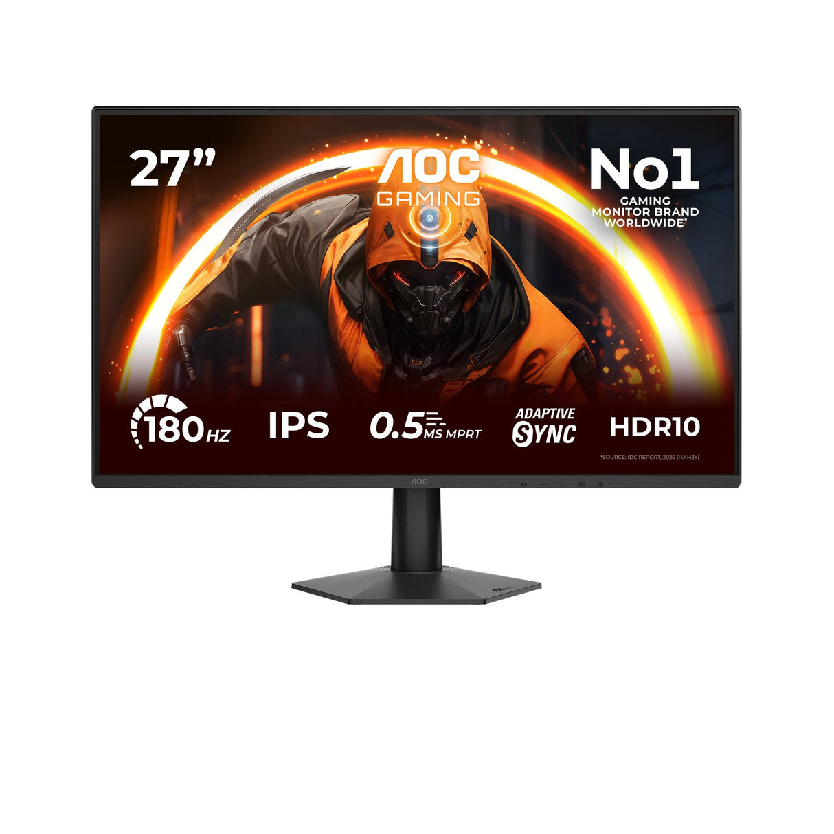 Monitor Led Gaming Aoc Gaming 27g50f 27" 1920 X 1080 Full Hd @ 144 Hz Ips 1500:1 0.5 Ms Hdmi Displayport