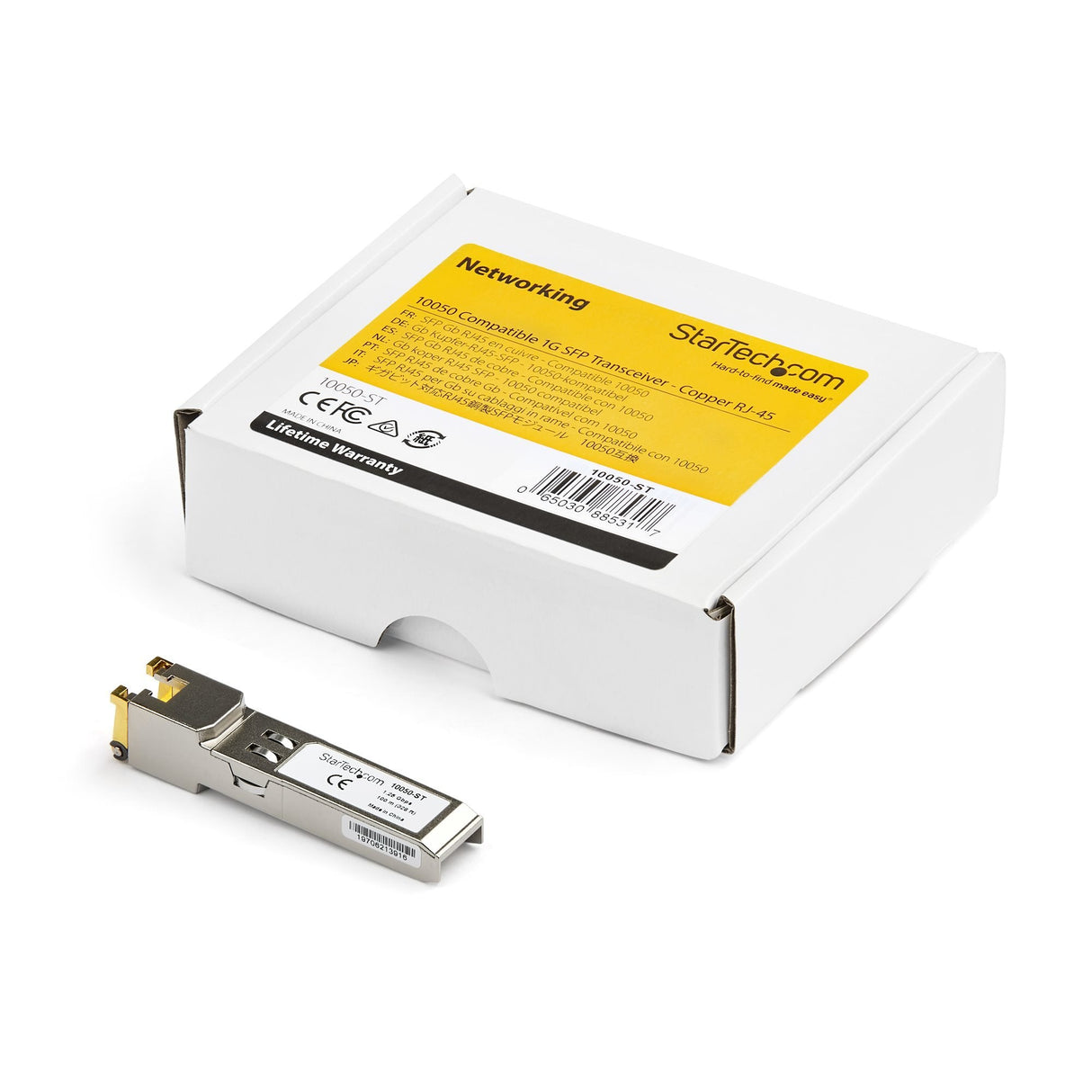 Startech.Com Módulo Transceptor Sfp Compatible Con El Modelo 10050 De Extreme Networks - 10/100/1000base-Tx