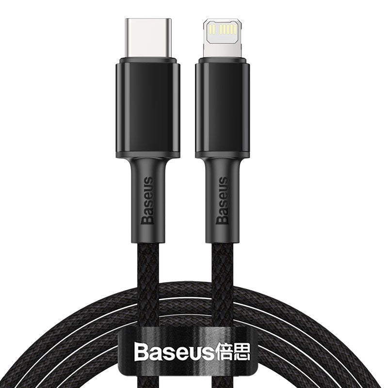 Baseus Catlgd-A01 Cable De Conector Lightning 2 M Negro