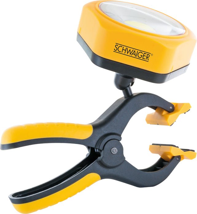 Schwaiger Led Arbeitsleuchte Con Abnehmbaren Klammern 3w