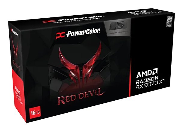 EAN 4713436176046 - PowerColor Red Devil Radeon RX 9070 XT Backplate Special Edition AMD 16 GB GDDR6 imagen 7