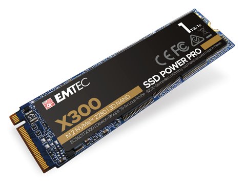 EAN 3126170170781 - Emtec X300 1 TB M.2 PCI Express 3.0 NVMe 3D NAND imagen 1