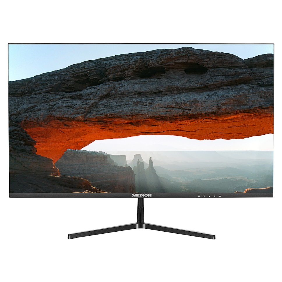 Medion Akoya P52726 Monitor 27" Fullhd Hdr10 - Respuesta 7ms - Angulo De Vision 178â° - Hdmi, Vga, Audio - Vesa 100x100