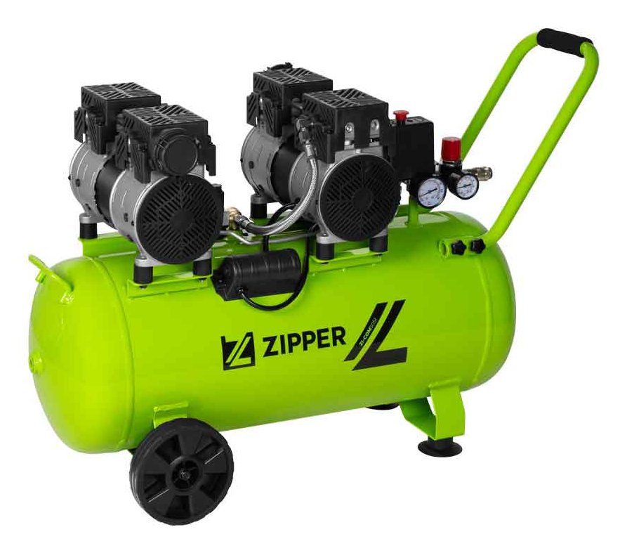 Zipper Zi-Com50si Compresor De Aire 1500 W 252 L/Min Corriente Alterna