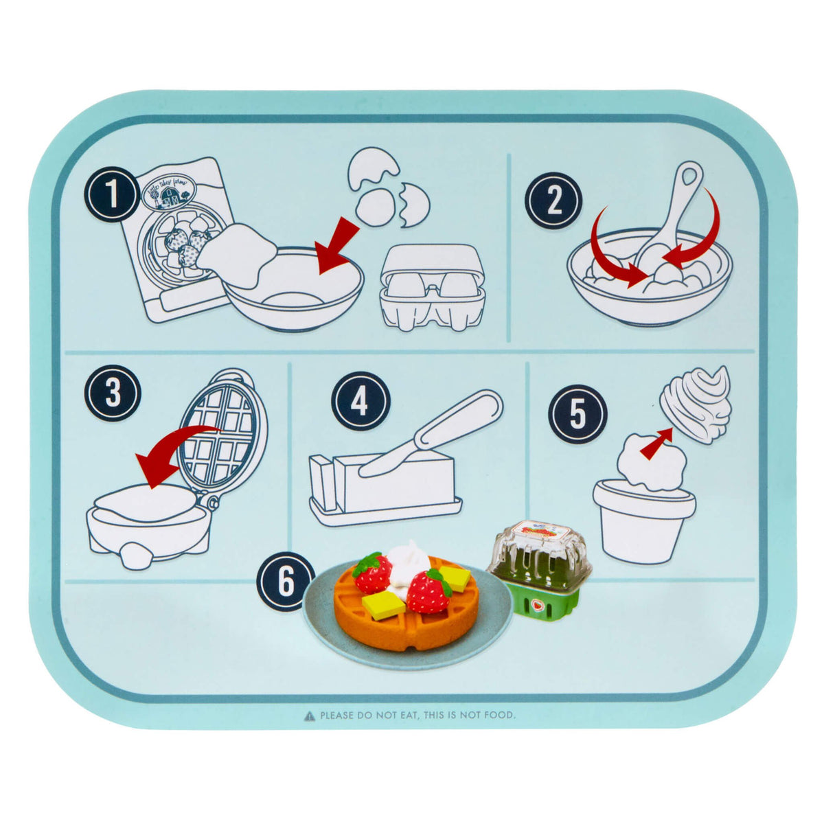 EAN 50743639685 - Little Tikes Creative Chefs Waffles Kit imagen 8