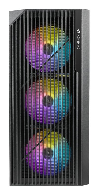 Azza Source Miditower Gaming Schwarz Csaz-203a02 Retail