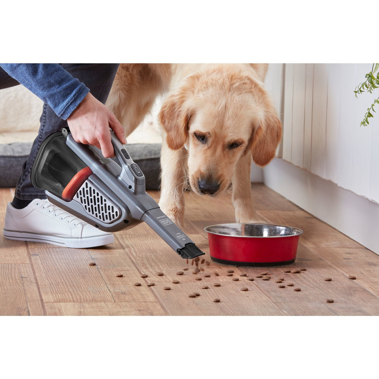 EAN 5035048712764 - Black & Decker BHHV520JF-QW aspiradora de mano Negro, Plata, Titanio Sin bolsa imagen 24