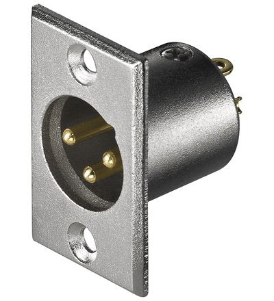 Conector Xlr 3 Pines Macho Cha