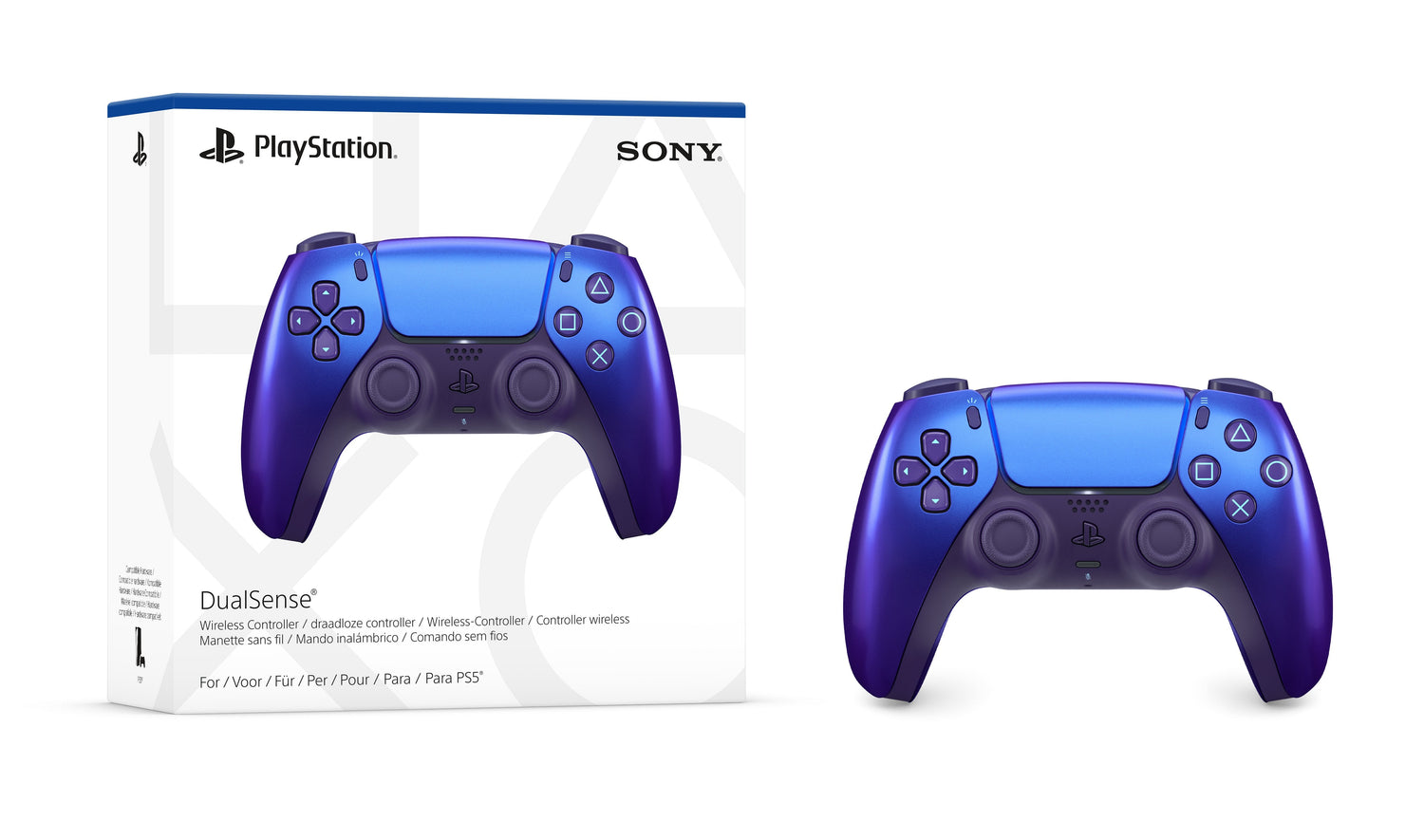 Sony 1000044475 Mando Y Volante Indigo Bluetooth/Usb Gamepad Analógico/Digital Playstation 5, Ios