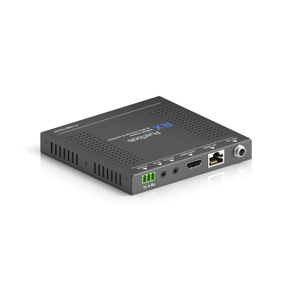 EAN 4251364706770 - PureTools PT-HDBT-702-RX extensor audio/video Receptor AV Negro imagen 2