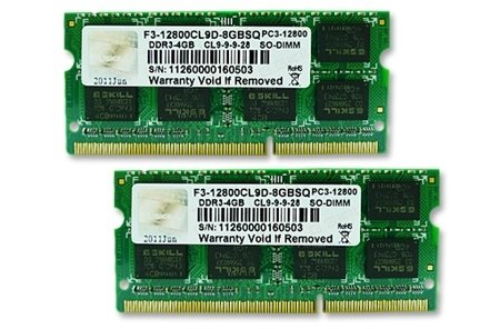 EAN 4711148597104 - G.Skill 8GB DDR3-1600 SQ módulo de memoria 2 x 4 GB imagen 1