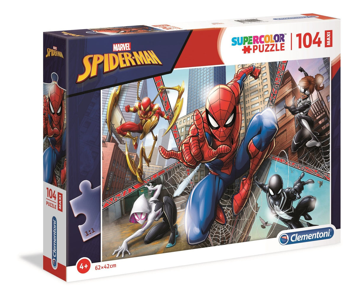 Puzzle Maxi Spiderman Marvel 104pzs