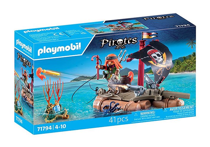 Playmobil Bote Pirata Con Tesoro