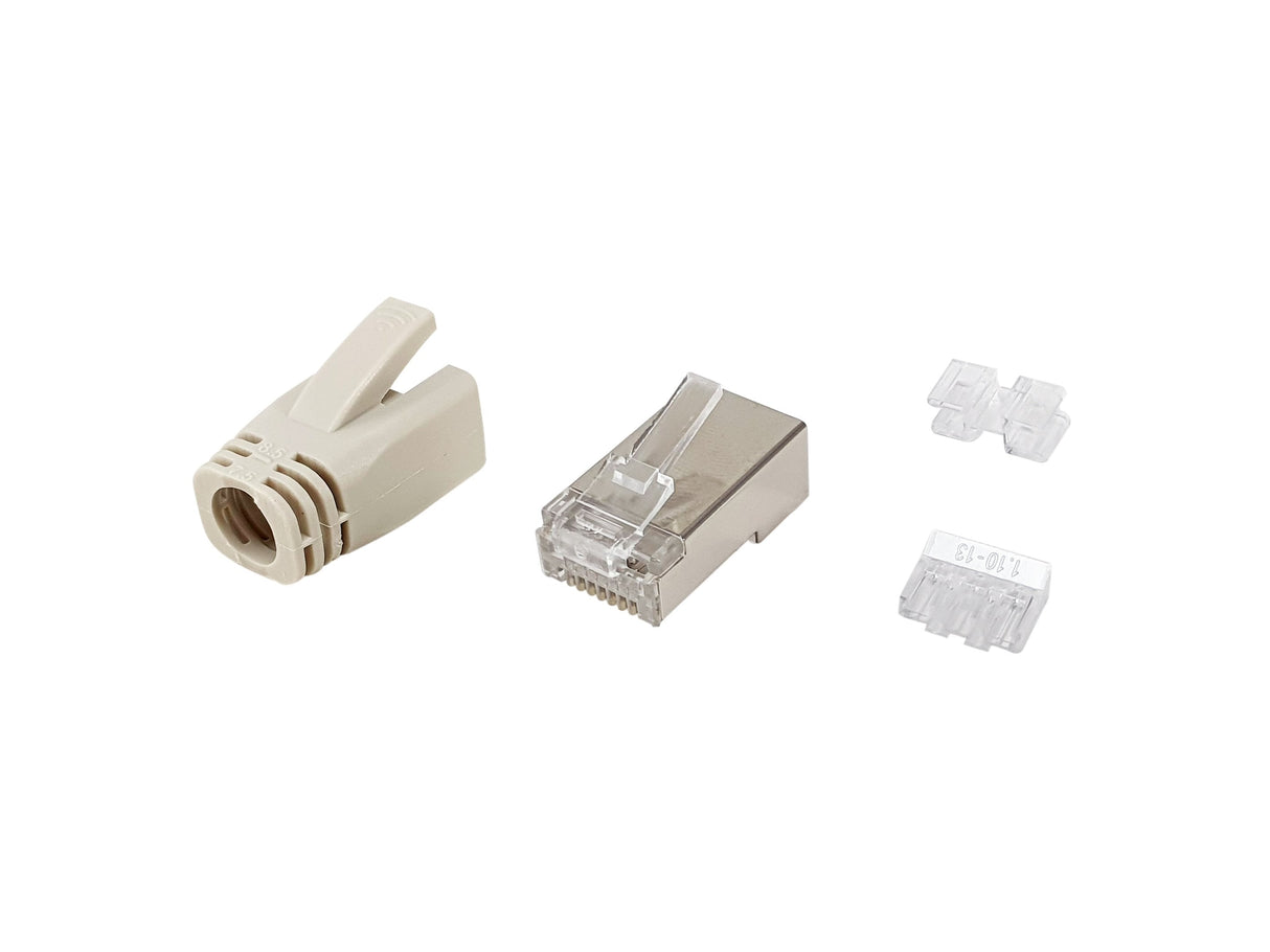 Equip Conector Cat6a Rj45 Juego De 100 Utp Blindado