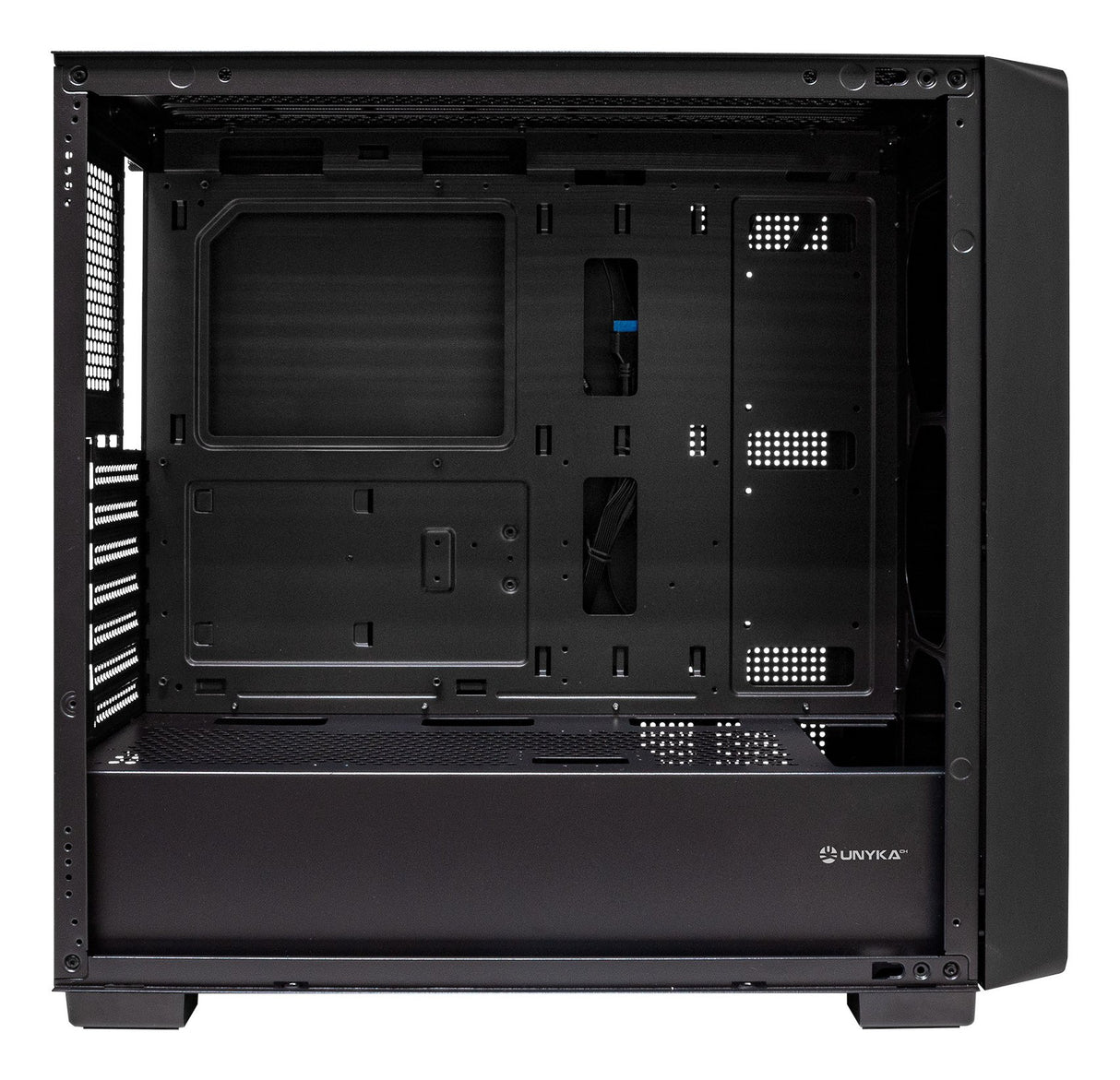 EAN 8436617921100 - UNYKAch UK121804 carcasa de ordenador Midi Tower Negro, Madera imagen 3