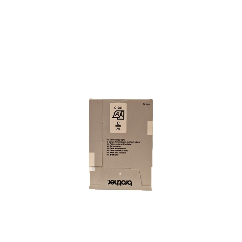 Pack De Papel Termico Brother C211s A6 10 Unidades 30 Hojas Unidad