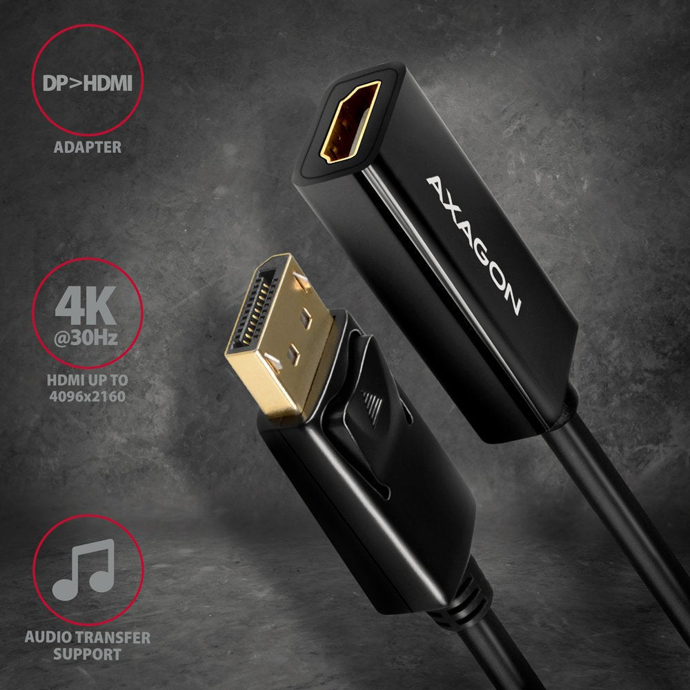 Axagon Rvd-Hi14n Displayport > Hdmi 1.4 Adaptador 4k/30hz