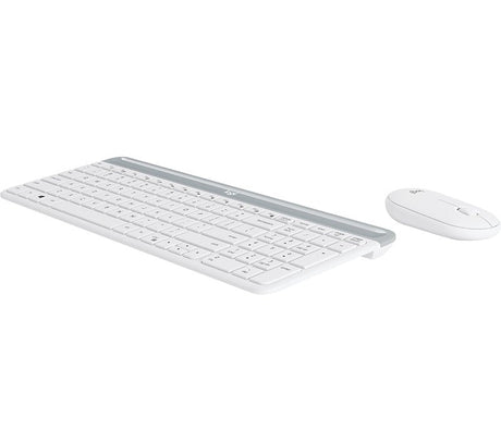 EAN 5099206086616 - Logitech 920-009205 teclado Ratón incluido Universal RF inalámbrico QWERTY Inglés Blanco imagen 2