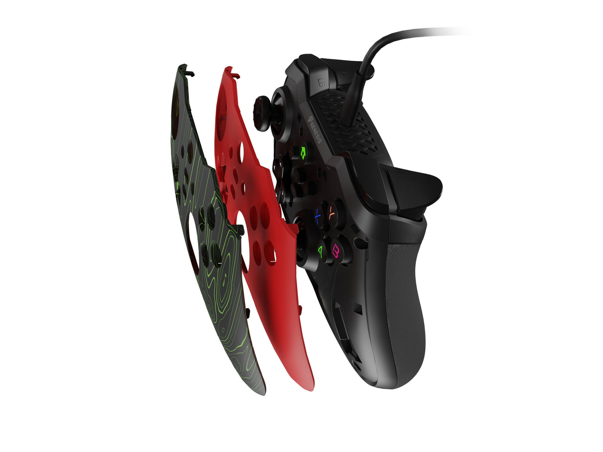 EAN 5901969443783 - GENESIS Mangan 300 Rojo USB Gamepad Analógico/Digital Android, Nintendo Switch, PC imagen 12