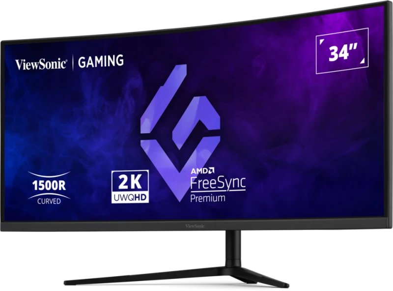 EAN 0766907033632 - Viewsonic VX3418C-2K pantalla para PC 86,4 cm (34") 3440 x 1440 Pixeles UltraWide Quad HD Negro imagen 5